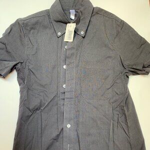 NWT American Apparel Ladies Button Down Short Sleeved Shirt size XXS